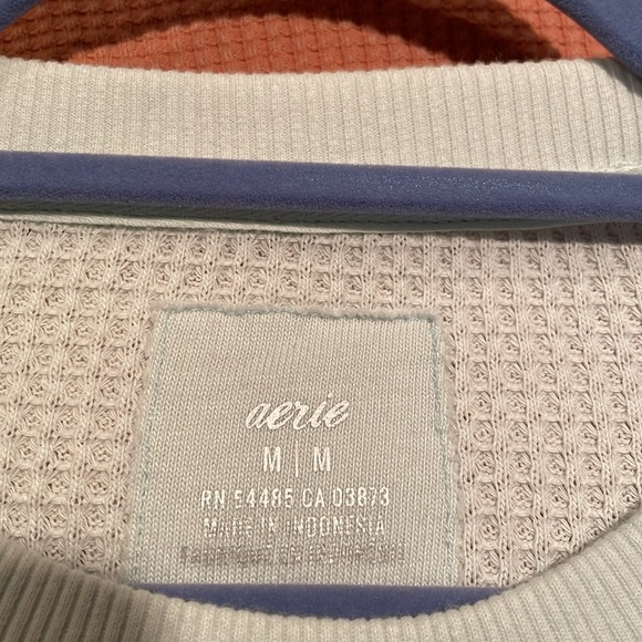 Los Angeles waffle long sleeve comfy top. - Picture 3 of 3